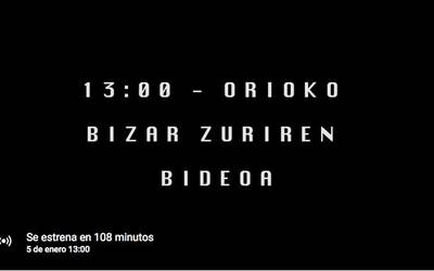 [BIDEOA] 13:00etan ikusi hemen Bizarzuriren bideoa