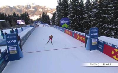 Imanol Rojok bere emaitzarik onena lortu du Munduko Kopako “Tour de Ski” proban