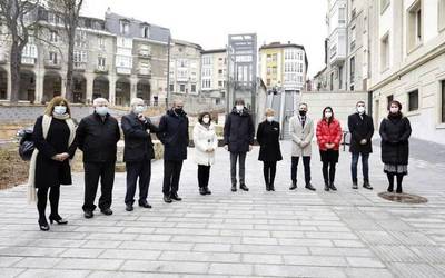 Inauguratu dute Terrorismoaren Biktimen Zentroaren ingurua, eraberritze lanen ostean