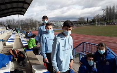 Hamaika domina lortu dituzte Laudio Atletismo taldeko kirolariek Arabako txapelketetan