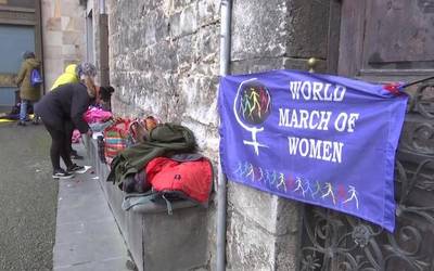Eragile feministak hasita daude Emakume Mundu Martxaren etorrera prestatzen