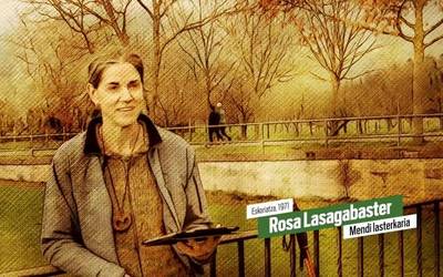 'Protagonista izan zen': Rosa Lasagabaster