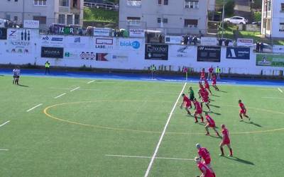 AMPO Ordizia Rugby taldeak Les Abelles garaitu zuen Igandean Altamiran
