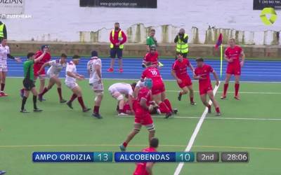 Ampo Ordizia Rugby vs Lexus Alcobendas - Partida osoa