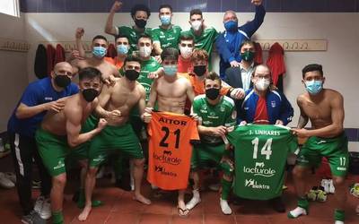 Osasuna Magna Xota Urrezko hiru puntu lortuta etorri da Jaenetik