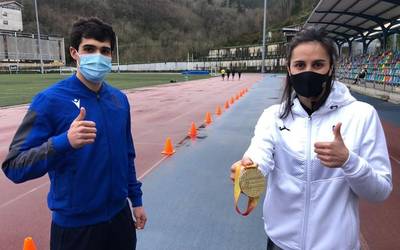Arrasateko atletismo harrobiko harribitxiek "emozioz eta pozez" gogoratu dituzte Madrilgo lorpenak