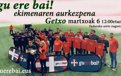 Euskal selekzioen aldeko ekimena aurkeztuko dute zapatuan Getxon