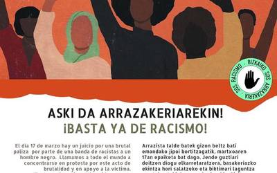 Gizon beltz bat erasotzeagatik hainbat pertsona epaituko dituzte bihar Bilbon