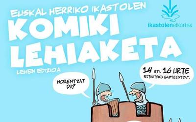 Komiki lehiaketa bat sortu dute Euskal Herriko ikastolen jaiek