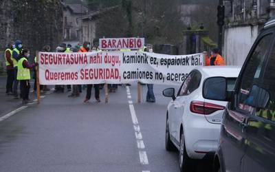 Baranbioko herritarrek berriro eten dute trafikoa gaur goizean