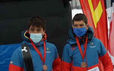 Alonso eta Arregi hirugarren Espainiako Txapelketan, eta kategoria mixtoan ere Ibarrekoak protagonista