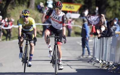 Esloveniako Starsky eta Hutch; Pogacarrek etapa, Roglicek Itzulia