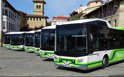 Bizkaibuseko Txorierriko lineak sei autobus hibrido izango ditu