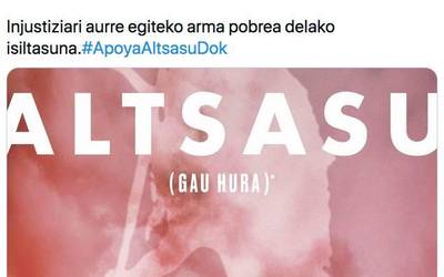 Uste baitugu #AltsasuGauHura lana gure mugez haratago zabaltzea beharrezkoa dela