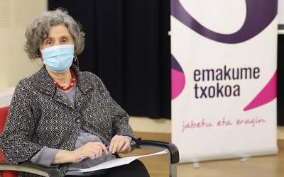 Feminismoaren egoera eta etorkizuna berbagai, Mari Luz Estebanekin
