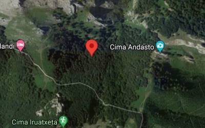 Atxondon pertsona bat erreskatatu dute giharrretan min egin ondoren