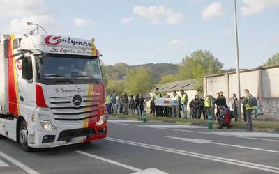 Ortzirale honetan 20 minutuz moztuko dute N-121-A errepidea