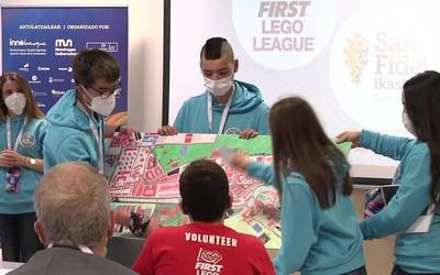 'First Lego League' txapelketaren Euskadiko finala Arrasaten