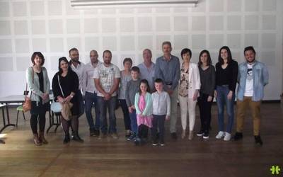 Erretreta hartu duten herriko bi langile ohoratu dituzte Saran