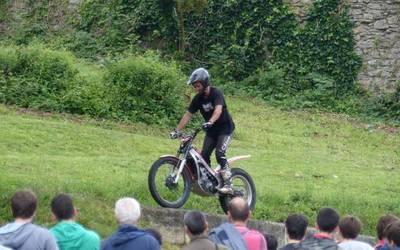 Lehendabiziko aldiz egingo da moto-trial saioa Antzuolan