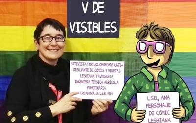 Komiki lesbikoen inguruko berbaldia egingo dute martitzenean Getxon