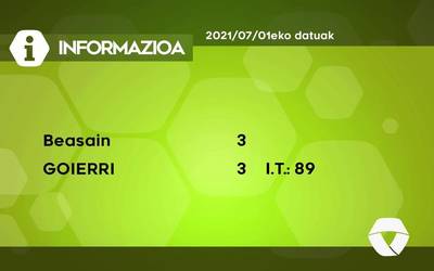 3 COVID-19 kasu detektatu dituzte ostegunean Goierrin