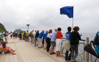 Zarauzko 44. eta 13. Ikurrinen bigarren jaurdunaldia jokatu da gaur.