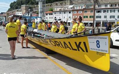 Kontxarako sailkatuta, bandera defendatuko dute emakumeek