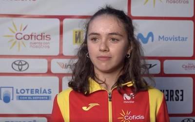 "Nire lehendabiziko Mundiala da, eta dena ematera nator" dio Nahia Imazek
