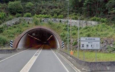 Olandixoko tuneleko lanek trafikoan eragingo dute aste honetan