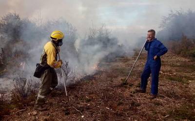 Larreak modu kontrolatuan erretzeko baimenak eska daitezke Etxalarko Udalean