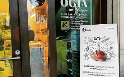 Beroa eta Mendizabal okindegiek bat egingo dute Ogiaren Nazioarteko Egunarekin