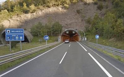 A-15 autobidea asteazken eta ostegun gauean itxiko dute Donostiako noranzkoan