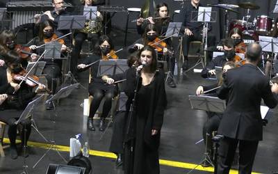 Agertokira itzuli da Bergarako Orkestra Sinfonikoa