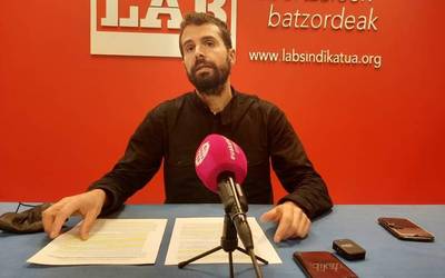 Igor Arroio (LAB): "Nafarroako aurrekontuen proiektuak ez die erantzuten langileriaren muturreko beharrei"