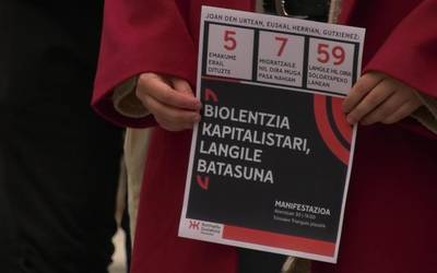 Biolentzia kapitalistari aurre egiteko manifestaziorako deia egin du Tolosaldeko Kontseilu Sozialistak