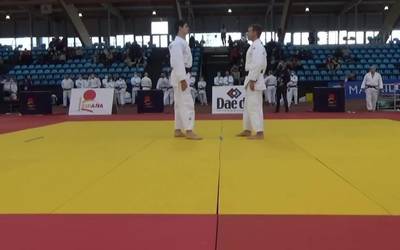 Saralegik eta Regillagak Espainiako Judo Txapelketa irabazi dute