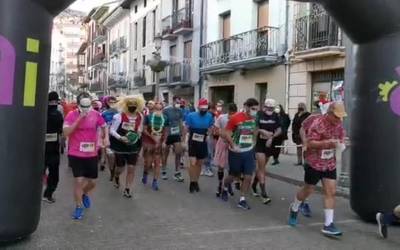 Iban Delgado eta Ane Martin garaile San Silvestre lasterketan