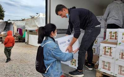 Maialen Altuna: "Esperantza galduta ikusi dut jendea Atenasen"