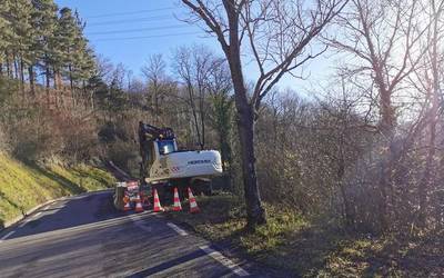 Urkulurako bidearen konpontze lanak, aurrera