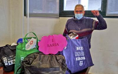 Juan Jose Rey-k irabazi du 1.000 euroko balioa duen produktu sorta