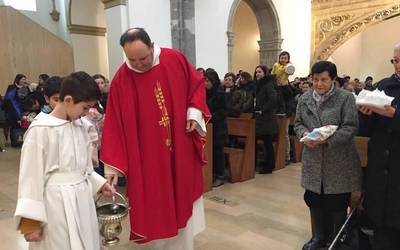 San Blas egunean, "bizitzaren eta zaintzaren aldeko apustua"