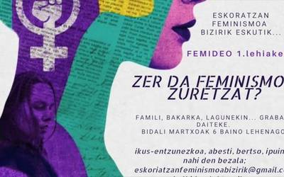 Feminismoa zer den adierazteko bideo-lehiaketa martxan da