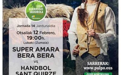 Sarreren aurresalmenta martxan da Super Amara Bera Bera - Handbol Sant Quirze partidarako