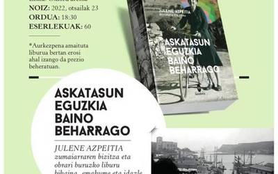 “Askatasun eguzkia baino beharrago” liburuaren aurkezpena