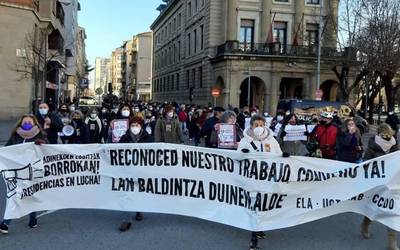 Izai Bujanda (ELA): “Greba eraginkorra da: protesten ondotik egin dute lehenengo proposamena; urria, baina egin dute”