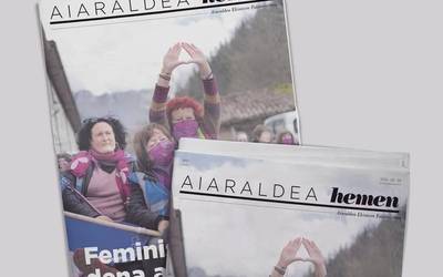 Borroka feminista, Aiaraldea Hemen hamabostekariko zenbaki berriko protagonista