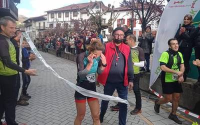 Soraluzeko Ander De Luis eta Zarauzko  Nerea Amilibia nagusitu dira Lesakako III. Mendi Lasterketan
