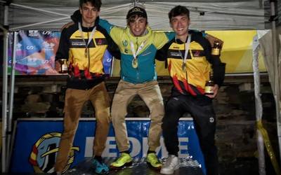 Espainiako kilometro bertikaleko txapelketa irabazi du Aitor Ugartek