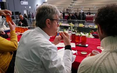 Jose Antonio Galdos legazpiarrak irabazi zuen Erlezain Egunean jokatutako Gipuzkoako Ezti Lehiaketa